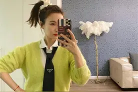 拯救衣橱，将旧衣穿出新感觉，能帅还能萌，一条小小领带足矣图片