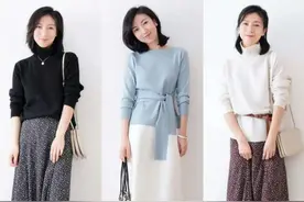 中年女人如何在聚会时成功抢占c位，那就让自己的穿搭得体又高级图片