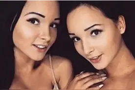 俄罗斯美女双胞胎征婚，愿意“共享”一个丈夫，但必须是千万富翁图片