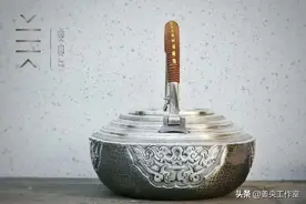 银壶煮水，能使水质变软变薄图片