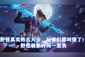 王者荣耀：你知道野怪的真名吗？9成玩家都不懂，野怪独白笑死人图片