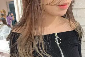 茶棕色的调配方法，简单的方法，调一个百搭的流行发色图片