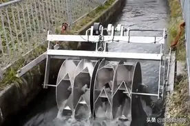 “双轮”小型水力发电机：2米宽小河就能发电，功率1500W图片
