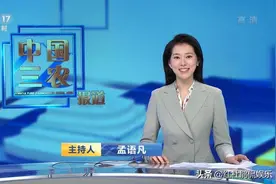 原广东卫视新闻主播孟语凡加盟央视，首秀亮相于《中国三农报道》图片