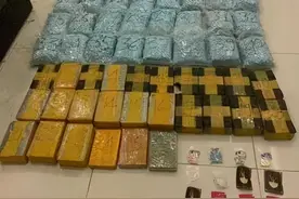 3名中国毒贩在金边落网，警方查获近80公斤毒品图片