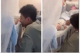 为27岁儿子生弟弟，宝妈高龄生产引争议：等两年抱孙子不好吗？图片