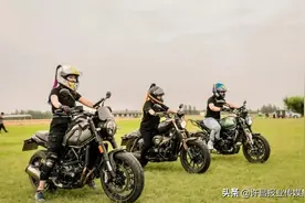 飒飒飒！许昌这群机车女孩火了图片