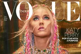 凯蒂·派瑞 Katy Perry Vogue India 2020 1月刊封面图片