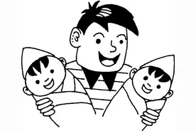 幽默段子《双胞胎》图片
