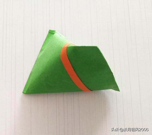 端午节幼儿园手工，用卡纸做粽子，简单易学，有教程