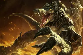 英雄联盟手游鳄鱼为什么强势？灵药：学会这招，不可能红怒W小兵图片