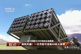 11式122毫米自行火箭炮，高原“钢铁风暴”图片