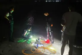 独家 | 休渔期大鹏海域非法潜捕现象调查：谁来阻止暗夜海底猎杀？图片