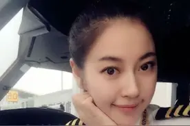 西藏航空最美女飞行员：20岁进民航，比空姐还要美上三分图片