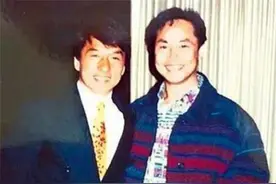 5张罕见的名人合影：图1张子强与成龙，图5是金庸与创业的马云图片