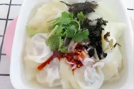馄饨这样包，宝宝一顿吃10个，皮薄大馅个个像元宝，好吃不露馅视频封面