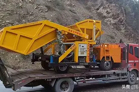 自动上料喷浆机组是全自动混凝土喷浆车图片