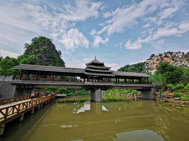 【临桂新区环城水系景区】千峰环野立,一水抱城流.