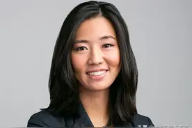 嫁给美国白人的华裔美女，才当得上波士顿首位女市长！吴弭的奋斗图片