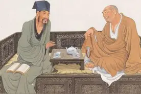 苏东坡和朋友们一起去拜见禅师……图片