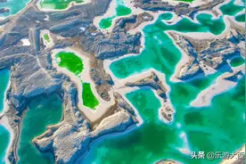 大柴旦翡翠湖，一个被上帝打翻的调色盘图片