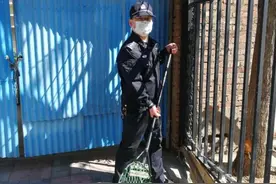石家庄东焦派出所开展流浪犬清理及文明养犬宣传活动图片