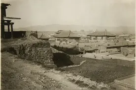 民国老照片：1937年的大同古城，和耿市长复建的一样吗？图片