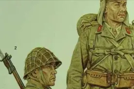 去哪都背着书包的二战日军，包里到底装了什么？拼刺刀都背着不放图片