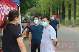 李成宽深入上蔡县暗访督导疫情防控工作图片
