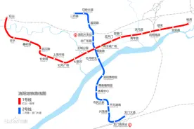 中西部地区首个非省会地铁城市：洛阳地铁1号线正式开通图片