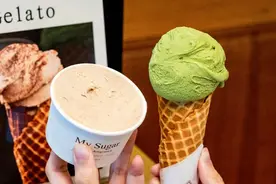 意大利来的低脂冰淇淋，老板不一定卖给你…图片