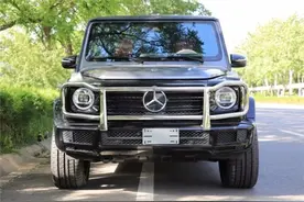 开大G有多爽？Designo石墨色金属漆 2020款奔驰G500很贵但却值得图片