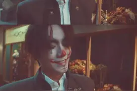 朱一龙小丑惊爆眼球，从龙套演员到火遍中国，他真不容易图片