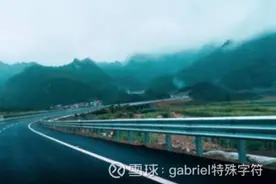 惨淡的宁沪高速图片