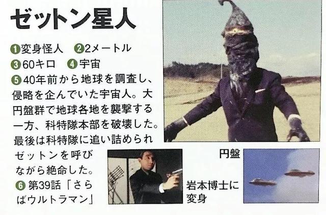 初代奥特曼怪兽图鉴