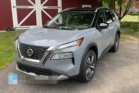 全新日产奇骏实车亮相，配分体大灯+硬朗车身，还买RAV4荣放吗？图片