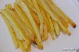教你不用油在家炸薯条，比麦当劳肯德基的还好吃，低脂好吃不怕胖图片