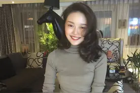 别嘲，网红晚晚是真的会穿，莫兰迪色系简约知性，普通人穿也气质图片