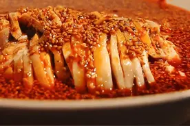 四川经典菜品棒棒鸡制作教程，棒棒鸡汁配方，麻辣鲜香甜一应俱全图片
