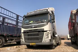 服役6年的沃尔沃FM牵引车，八成新却无人问津，令人唏嘘不已图片