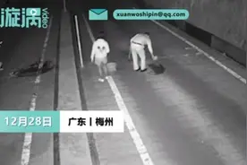 广东某驾校教练半夜在考场做标记，监控清晰记录“洗刷”全过程图片
