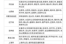上海交通卡（交联版）可以刷遍全国280座城市！6月底发布！城市列表在此→图片