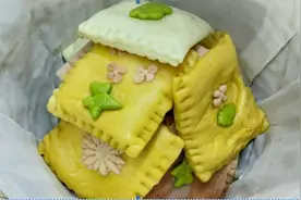 郭阿姨的月亮口袋馍，在家也能做图片