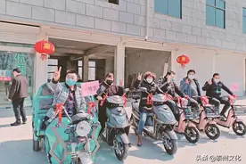 喜提农用电三轮！兴化楚天农技发放“水稻高产奖”图片