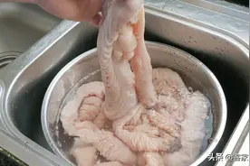 广东人做肥肠为什么那么好吃？教你关键2步，爽口味美孩子也爱吃图片
