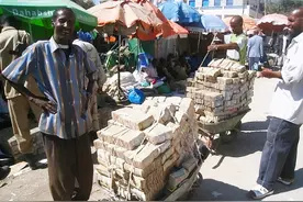 津巴布韦钞票变废纸，花钱按重量称，是什么掏空了津巴布韦的经济图片