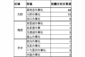 济南市村庄布局规划，搬迁这些村庄（天桥、槐荫、市中）图片