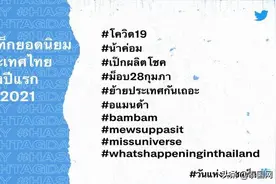 推特泰国上半年最热话题榜单Top出炉图片