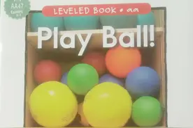 英文有声绘本故事《Play Ball》玩球图片