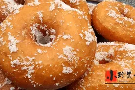 教你在家做甜甜圈，不用烤箱，甜香暄软，还是小时候的味道，真香图片